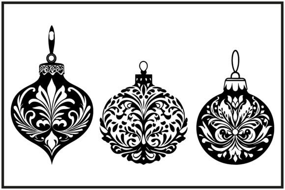 Christmas Ornament Silhouette: Illustrations Review