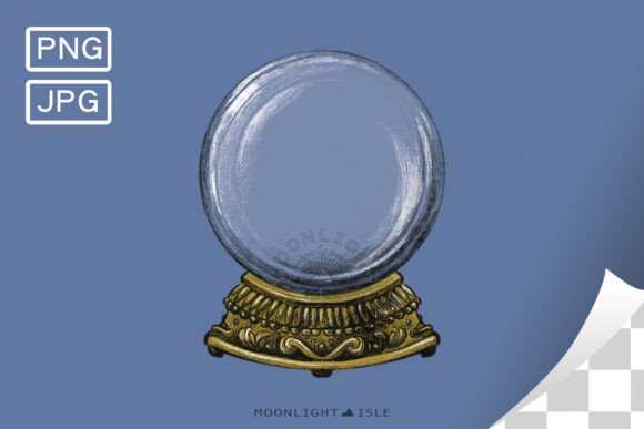 Christmas Snow Globe 1 Gold: Illustrations Review