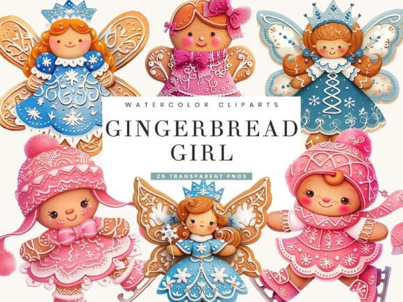 Review: Christmas Gingerbread Girl Illustrations
